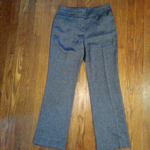 Black and white print satin dress pants - Picture 5 of 5